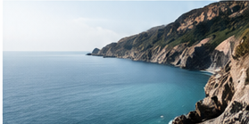 Coastal cliffs